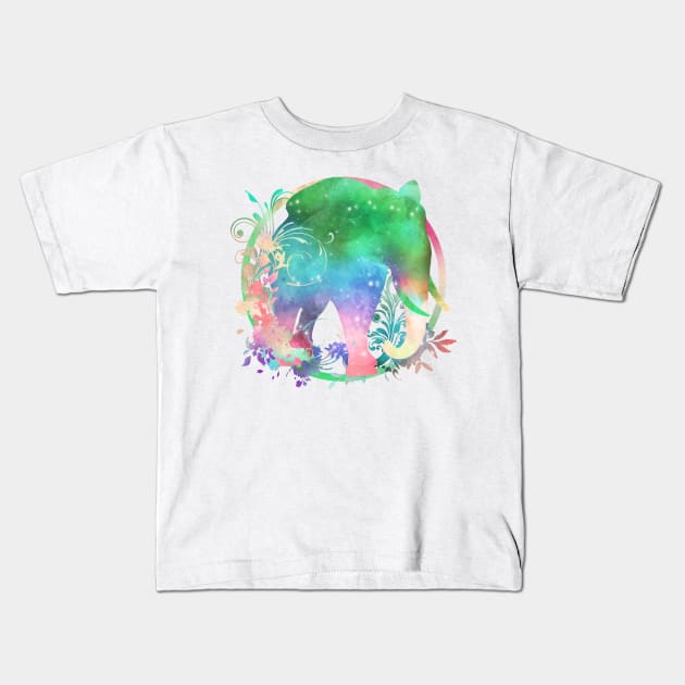 ELEPHANT Kids T-Shirt by LANVERIL